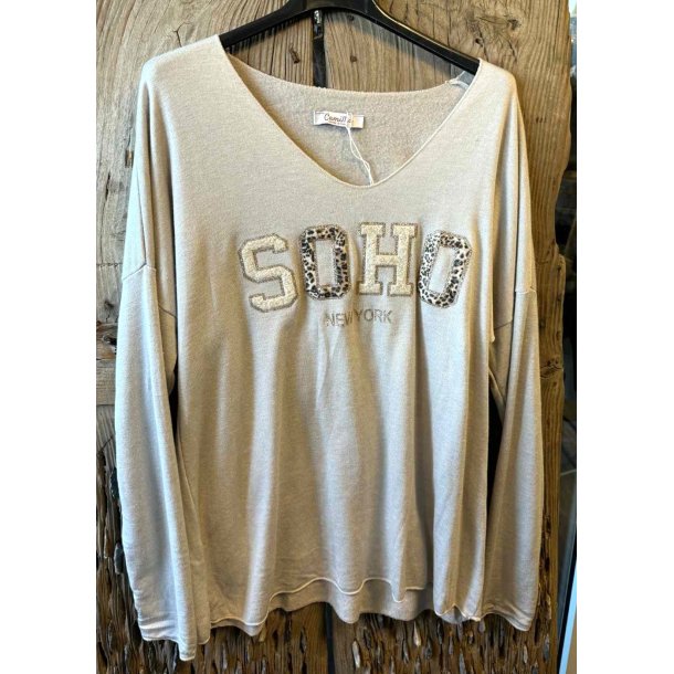 Camilia Soho Blouse- Beige 