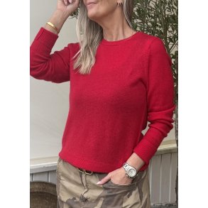 Cashie Pullover- Crimson