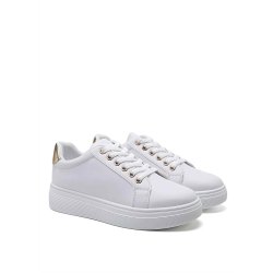 Casuel Sneakers- White/Gold