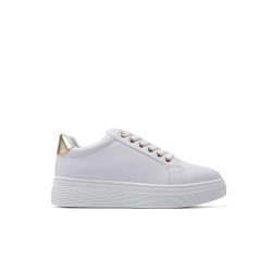 Casuel Sneakers- White/Gold