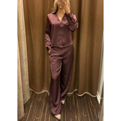 Chilli l/s Re shirt- Mauve Wine