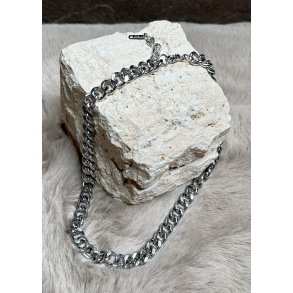 Chunky Silver Necklace