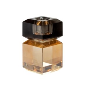 Cia Candleh. 5x5x9 - black amber