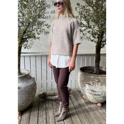 Cindy Delphina Top- Spring gardenia