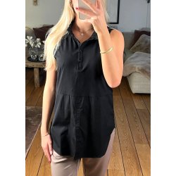 Cindy Delphina Top- Black