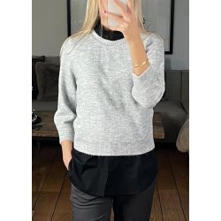 Cindy Delphina Top- Black