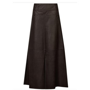 Clara Maxi Skirt- Brown
