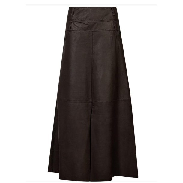 Clara Maxi Skirt- Brown