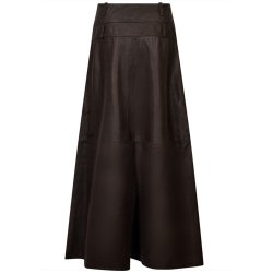Clara Maxi Skirt- Brown