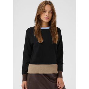 Clare Annemarie Pullover- Blac