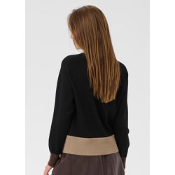 Clare Annemarie Pullover- Blac