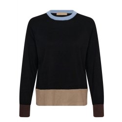 Clare Annemarie Pullover- Blac
