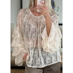 Clemency Blouse- Whitecap