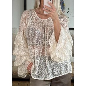 Clemency Blouse- Whitecap