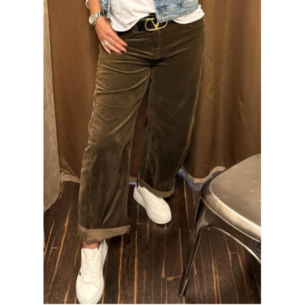 Cloud Cord Pants- Fango 