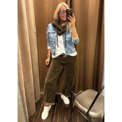 Vilma Denim Jacket- Washed Blue Den