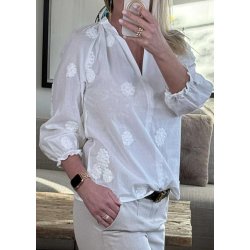 Clover Shirt- Spring Gardenia