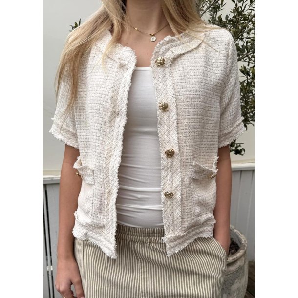 Coco ss Jacket- Ivory