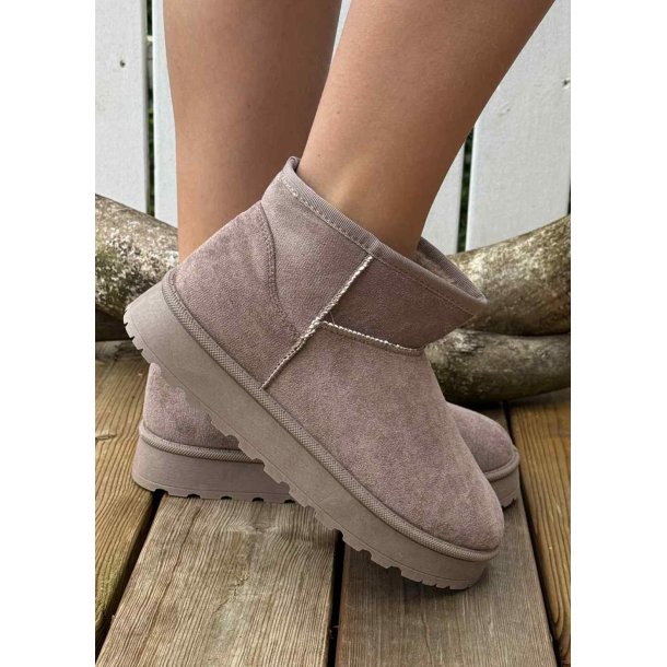 Coco Teddy Boots- Khaki