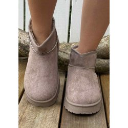 Coco Teddy Boots- Khaki