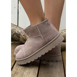 Coco Teddy Boots- Khaki