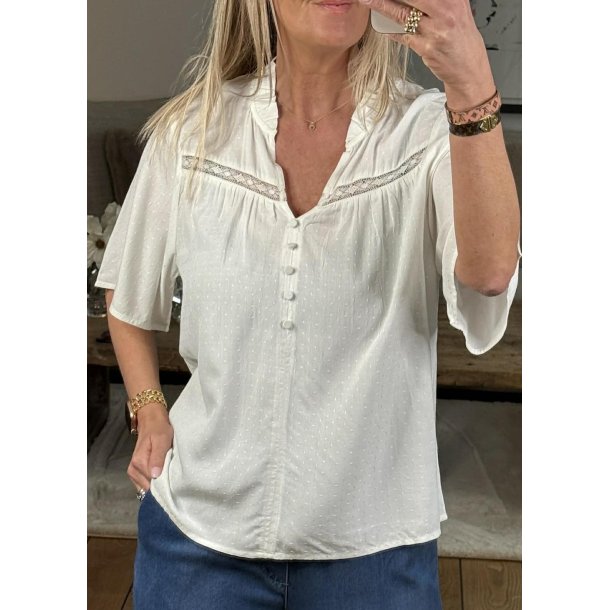 Coda Shirt- Spring Gardenia