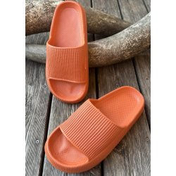 Comfort Mules- Orange