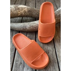 Comfort Mules- Orange