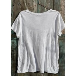 Copines Cotton T-shirt- white