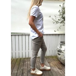 Copines Cotton T-shirt- white