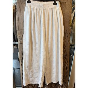 Cozy Logo Pants 1854 - Off white