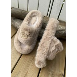 Cozy Plys Slipper 5281- Khaki