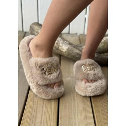 Cozy Plys Slipper 5281- Khaki
