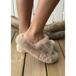 Cozy Plys Slipper 5281- Khaki