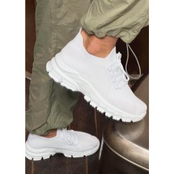 Cozy Sneakers- White