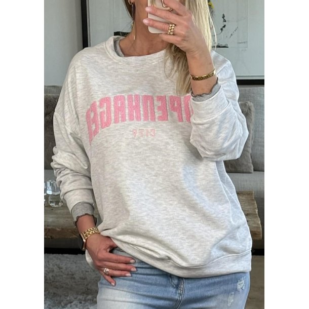 Cph City Sweatshirt- Grey