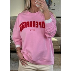 Cph City Sweatshirt- Pink