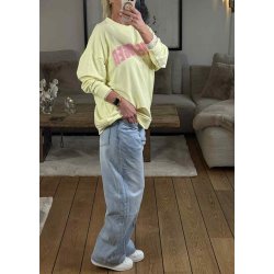 Cph City Sweatshirt- Yellow