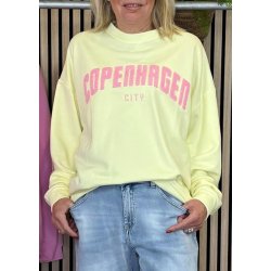 Cph City Sweatshirt- Yellow