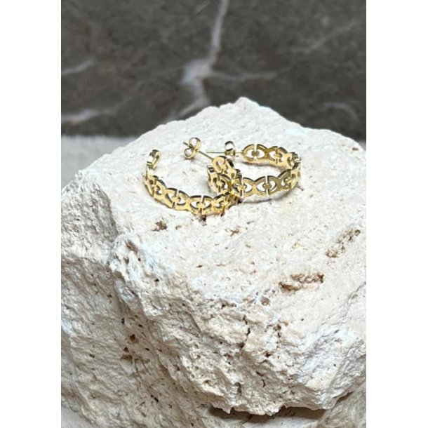 Creoler Earring- Gold