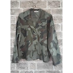 Daily Camo Shirt Jacket- Camo