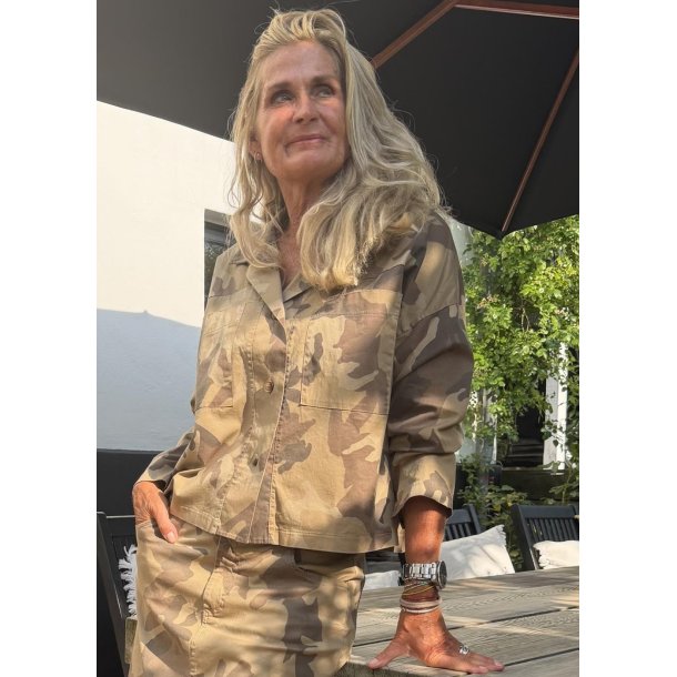 Daily Camo Shirt Jacket- Nature camo