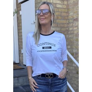 Dea T-shirt Long Sleeve-white