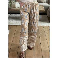 Denis Loose Pants- Beige