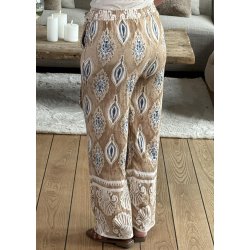 Denis Loose Pants- Beige