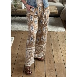 Denis Loose Pants- Beige