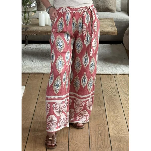Denis Loose Pants- Coral