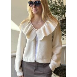 Denisi l/s lo Knit Cardigan-Birch