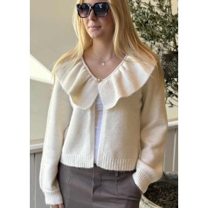 Denisi l/s lo Knit Cardigan-Birch