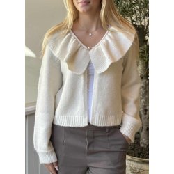 Denisi l/s lo Knit Cardigan-Birch